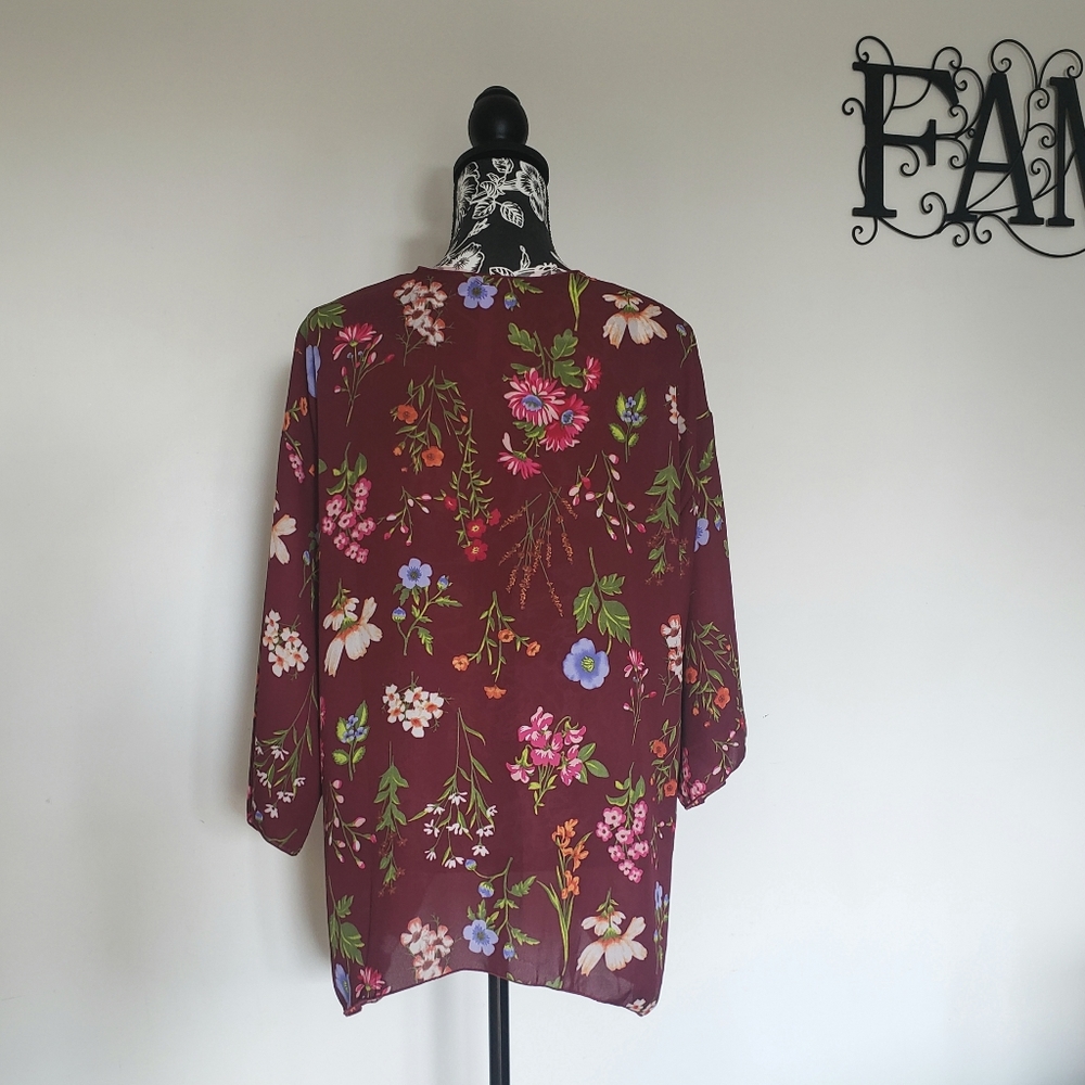 Simply Ruby kimono - Picture 4 of 7